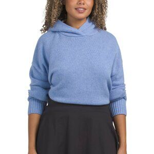 New GREYSON Luxury Scarlett Koko Hoodie 70% Merino 30% Cashmere $298 Retail 6j3